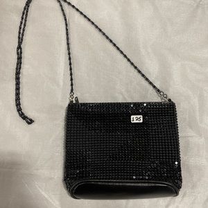 Vintage black metal purse